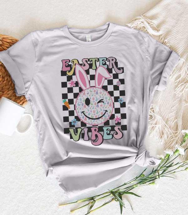 GRAPHIC TEES :: GRAPHIC TEES :: Wholesale Easter Vibes Bella Canvas Tshirt