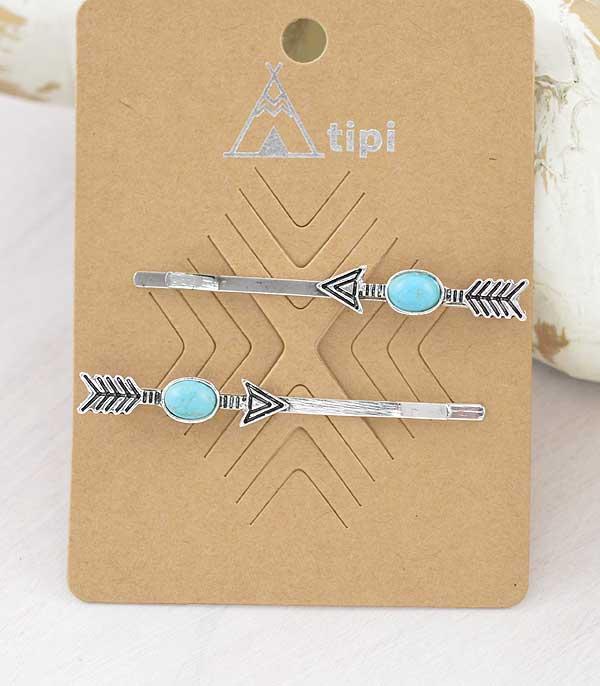 New Arrival :: Wholesale Tipi Brand Arrow Hair Pin Set