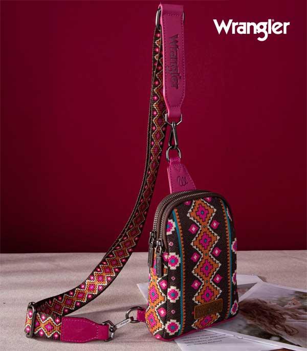 MONTANAWEST BAGS :: WESTERN PURSES :: Wholesale Wrangler Aztec Sling Bag