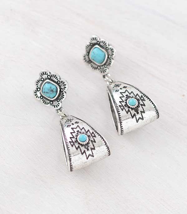 WHAT'S NEW :: Wholesale Western Style Concho Post Earrings