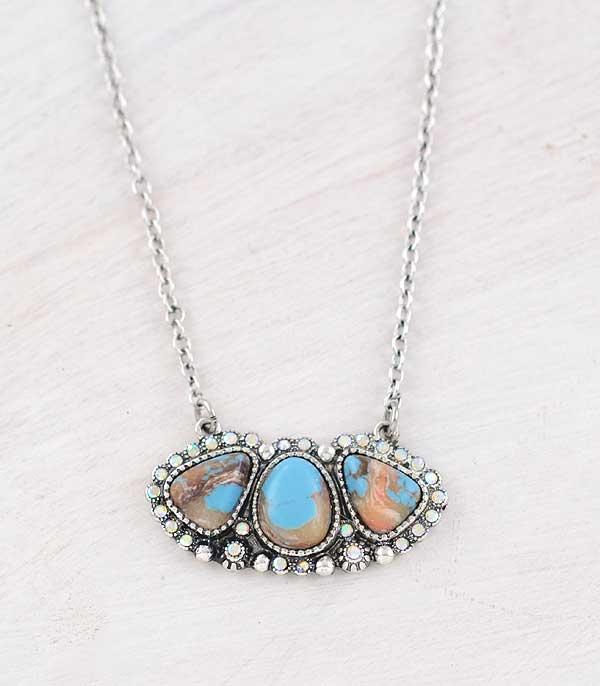 New Arrival :: Wholesale Western Turquoise Necklace