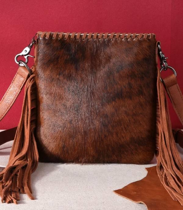 HANDBAGS :: CONCEAL CARRY I SET BAGS :: Wholesale Cowhide Fringe Concealed Carry Crossbody