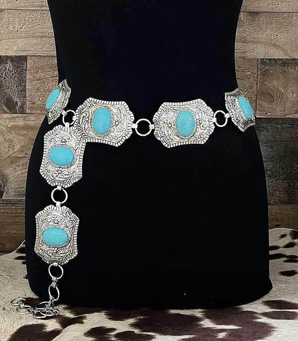 WHAT'S NEW :: Wholesale Tipi Brand Turquoise Concho Belt