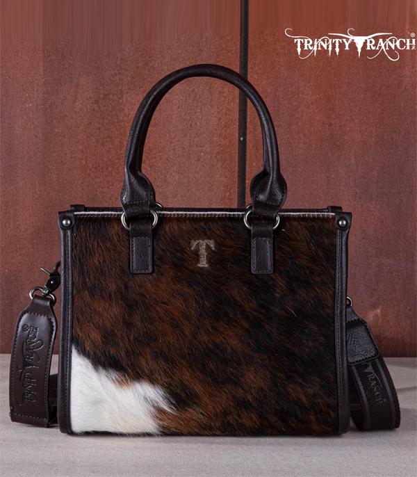 MONTANAWEST BAGS :: TRINITY RANCH BAGS :: Wholesale Trinity Ranch Cowhide Tote Crossbody