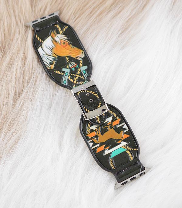 New Arrival :: Wholesale Western Horse Apple Watch Band