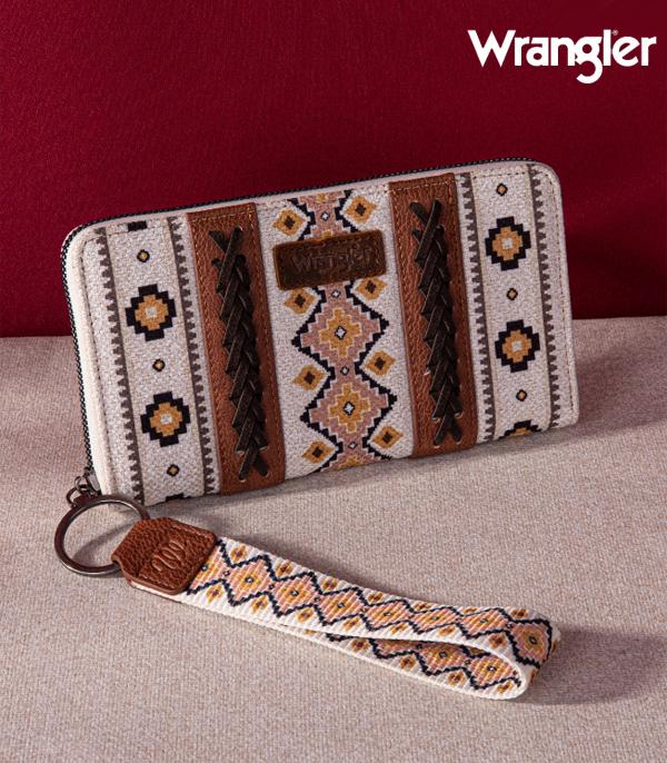 New Arrival :: Wholesale Wrangler Aztec Print Wallet