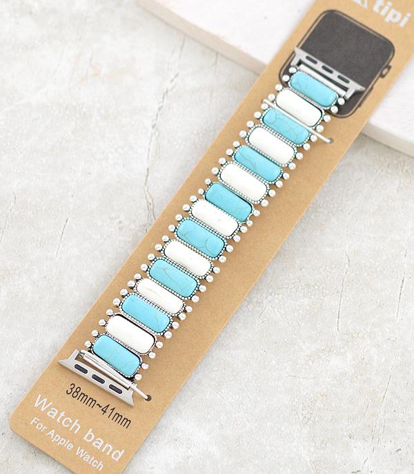 <font color=BLUE>WATCH BAND/ GIFT ITEMS</font> :: SMART WATCH BAND :: Wholesale Tipi Brand Stone Watch Band