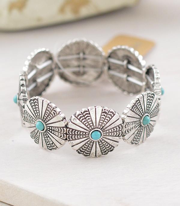 WHAT'S NEW :: Wholesale Tipi Brand Circle Concho Bracelet