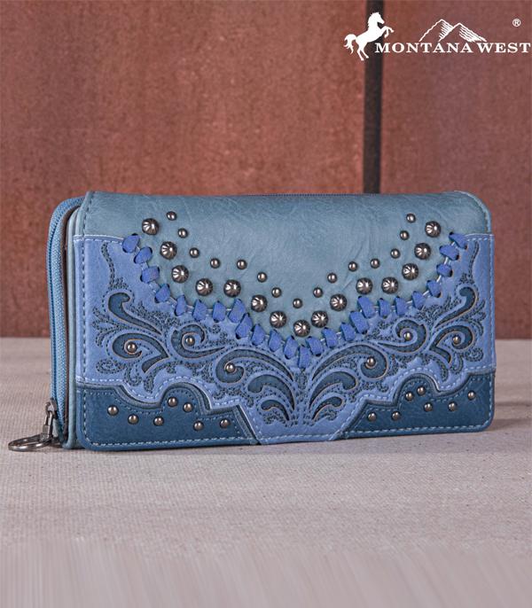New Arrival :: Wholesale Montana West Scroll Cut-Out Wallet