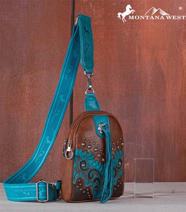 WHAT'S NEW :: Wholesale Montana West Scroll Cut-Out Sling Bag