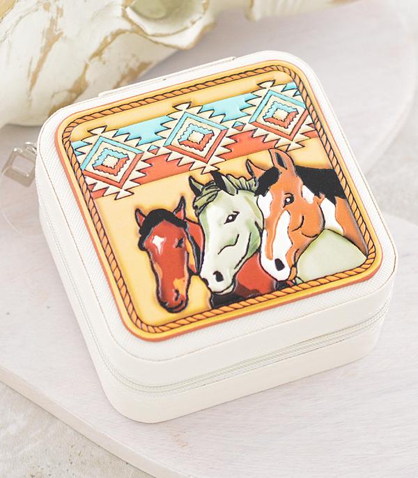 New Arrival :: Wholesale Western Horse Mini Jewelry Case