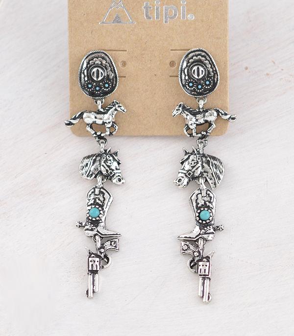 WHAT'S NEW :: Wholesale Tipi Western Drop Earrings