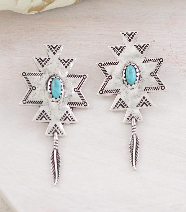 EARRINGS :: WESTERN POST EARRINGS :: Wholesale Tipi Brand Aztec Earrings