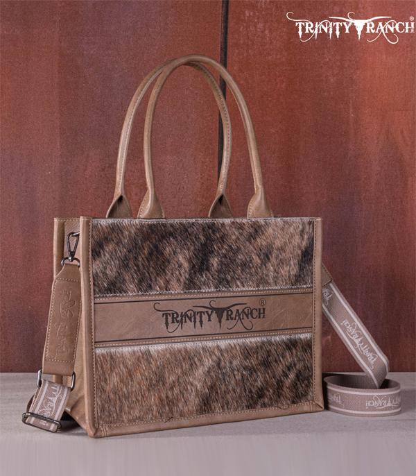 New Arrival :: Wholesale Trinity Ranch Cowhide Tote Crossbody
