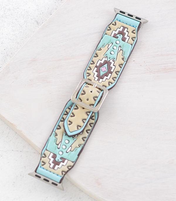 <font color=BLUE>WATCH BAND/ GIFT ITEMS</font> :: SMART WATCH BAND :: Wholesale Western Aztec Thunerbird Watch Band