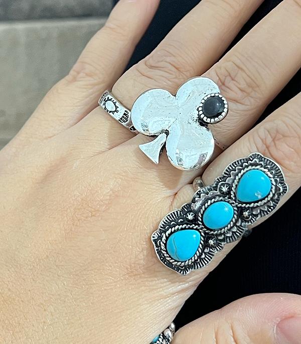 WHAT'S NEW :: Wholesale Western Clover Ace Ring