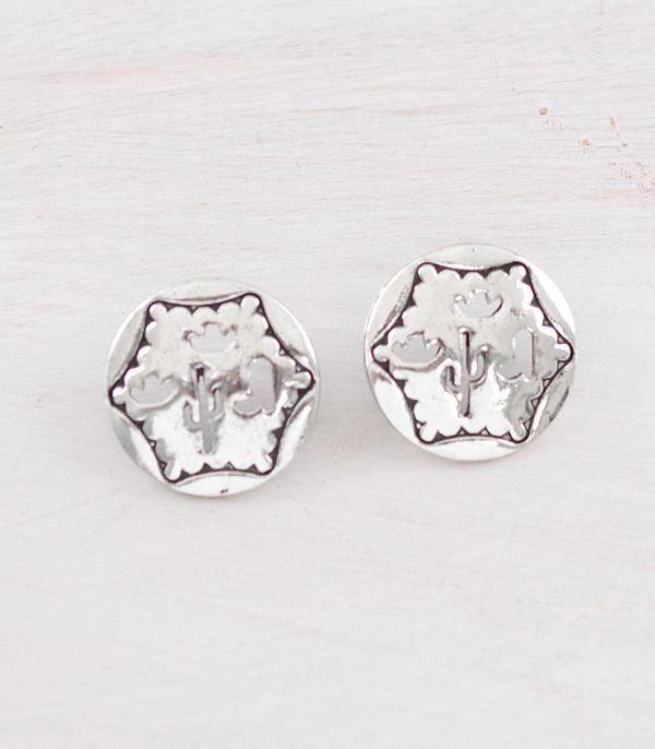 New Arrival :: Wholesale Western Cut-Out Post Earrings