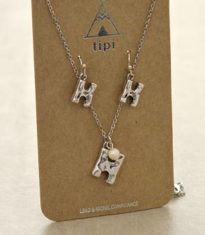 INITIAL JEWELRY :: NECKLACES | RINGS :: Initial Necklace Set