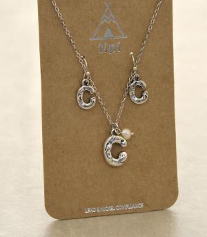 INITIAL JEWELRY :: NECKLACES | RINGS :: Initial Necklace Set