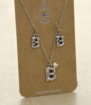 INITIAL JEWELRY :: NECKLACES | RINGS :: Initial Necklace Set