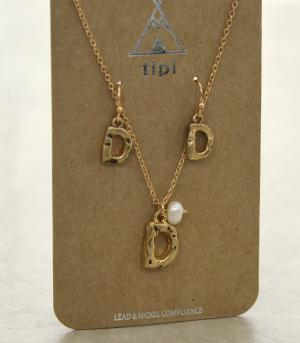 INITIAL JEWELRY :: NECKLACES | RINGS :: Initial Necklace Set