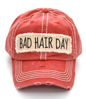bad hair day baseball cap