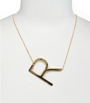 INITIAL JEWELRY :: NECKLACES | RINGS :: Trendy Initial Necklace