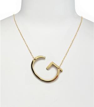 INITIAL JEWELRY :: NECKLACES | RINGS :: Trendy Initial Necklace