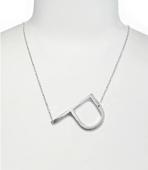 INITIAL JEWELRY :: NECKLACES | RINGS :: Trendy Initial Necklace