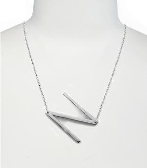 INITIAL JEWELRY :: NECKLACES | RINGS :: Trendy Initial Necklace