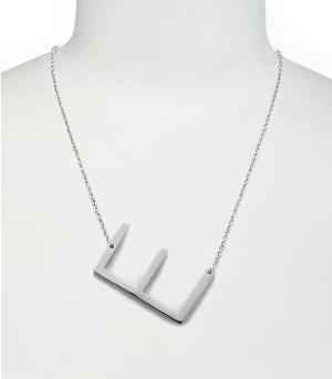 INITIAL JEWELRY :: NECKLACES | RINGS :: Trendy Initial Necklace