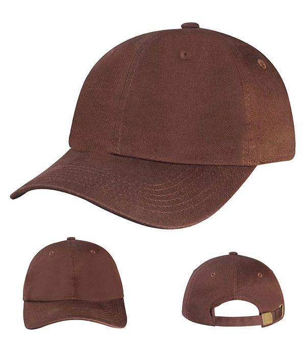 HATS I HAIR ACC :: BALLCAP I VISOR :: Wholesale Solid Monogram Hats