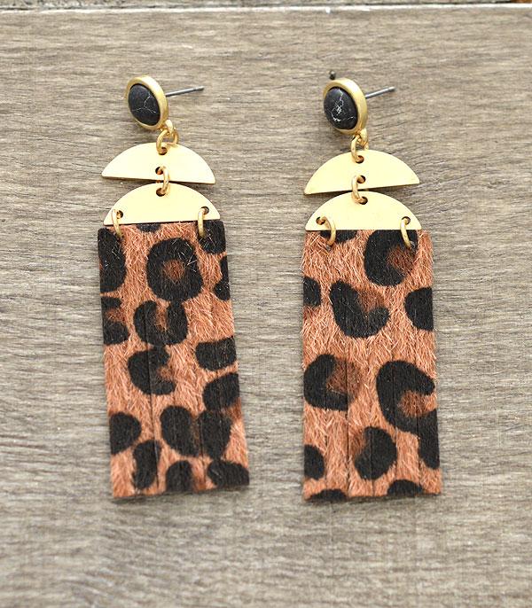 <font color=black>SALE ITEMS</font> :: JEWELRY :: Earrings :: Leather Dangle Earrings