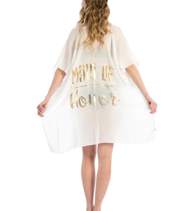 <font color=black>SALE ITEMS</font> :: SCARVES | APPAREL  :: Apparel :: Maid Of Honor Beach Cover Up