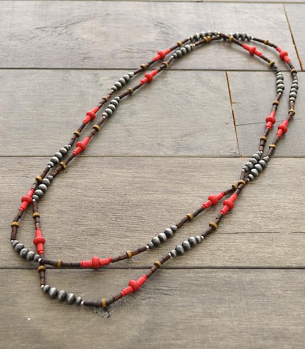 <font color=black>SALE ITEMS</font> :: JEWELRY :: Necklaces :: Wholesale Navajo Bead Necklace