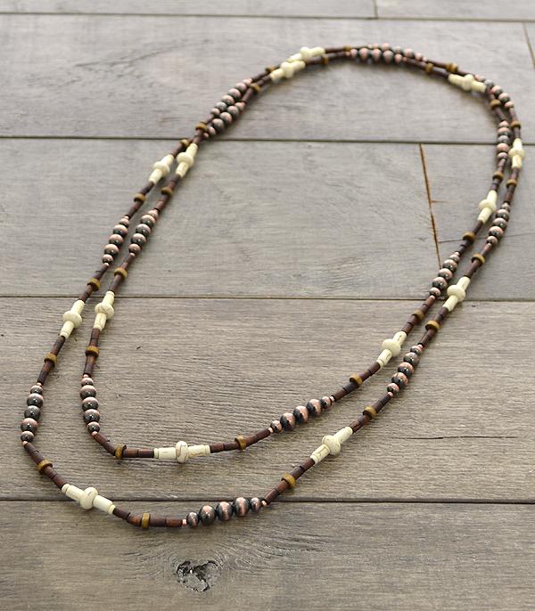 <font color=black>SALE ITEMS</font> :: JEWELRY :: Necklaces :: Wholesale Navajo Bead Necklace