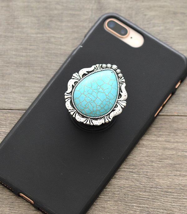 New Arrival :: Wholesale Turquoise Adhesive Charm