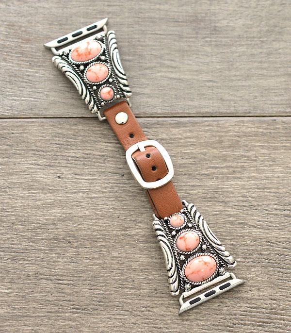 New Arrival :: Wholesale Turquoise Western Apple Watch Band