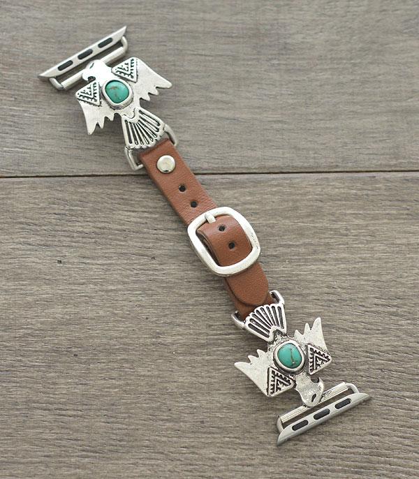 New Arrival :: Wholesale Thunderbird Silver Apple Watch Band