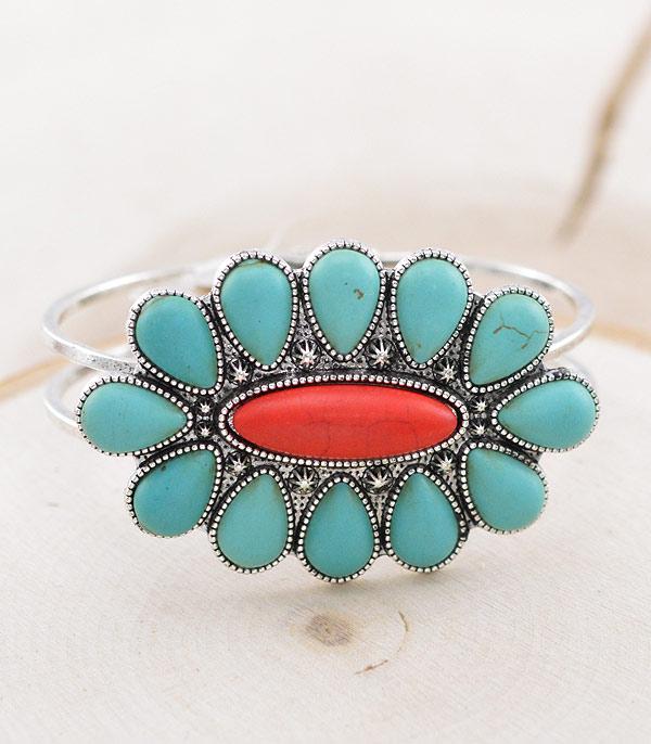 <font color=Turquoise>TURQUOISE JEWELRY</font> :: Wholesale Western Turquoise Stone Bracelet