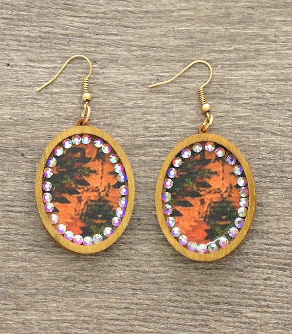 <font color=black>SALE ITEMS</font> :: JEWELRY :: Earrings :: Wholesale Aztec Wooden Tear Drop Earrings