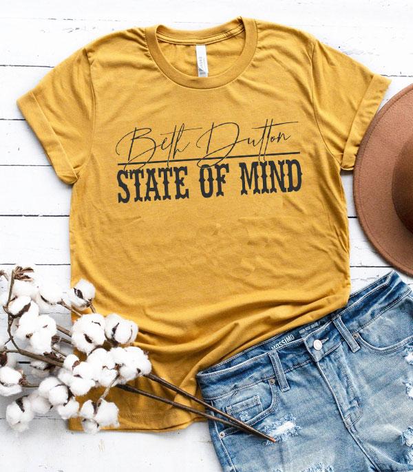 GRAPHIC TEES :: GRAPHIC TEES :: Wholesale Beth Dutton Western T-Shirt