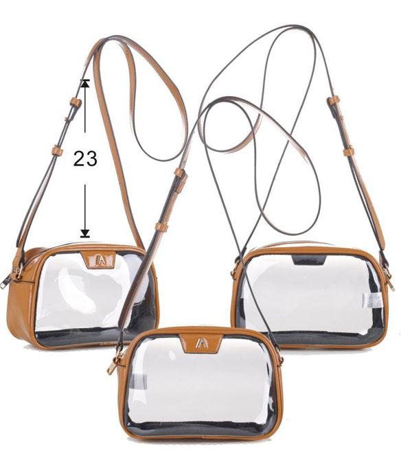 clear crossbody bag wholesale