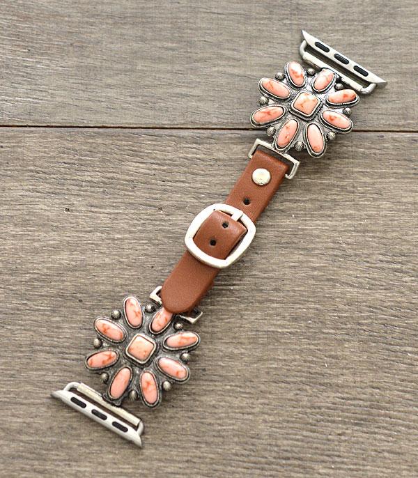 New Arrival :: Wholesale Western Turquoise Apple Watch Band