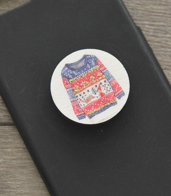 <font color=black>SALE ITEMS</font> :: MISCELLANEOUS :: Wholesale Christmas Sweater Self Adhesive Charm