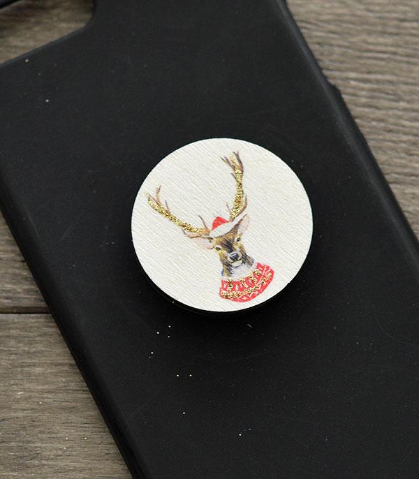 <font color=black>SALE ITEMS</font> :: MISCELLANEOUS :: Wholesale Christmas Reindeer Self Adhesive Charm