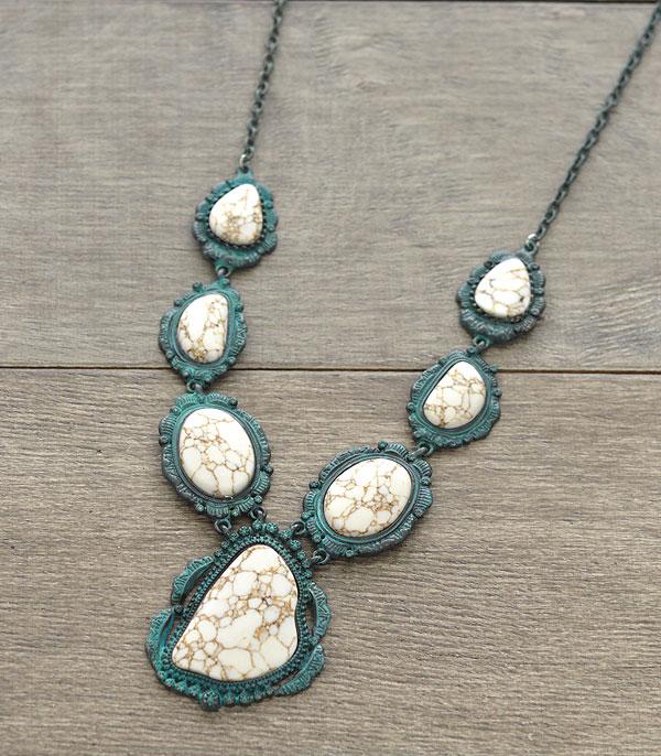 <font color=black>SALE ITEMS</font> :: JEWELRY :: Necklaces :: Wholesale Western Handcraft Turquoise Necklace