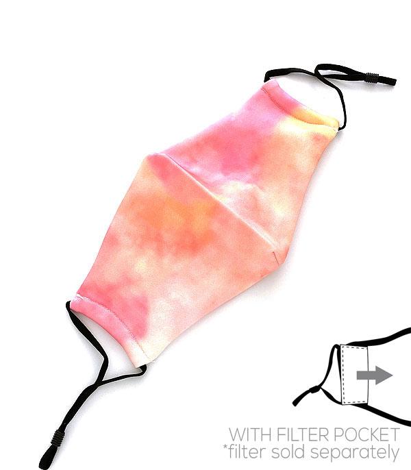 <font color=black>SALE ITEMS</font> :: MISCELLANEOUS :: Wholesale Tie Dye Filter Pocket Face Mask