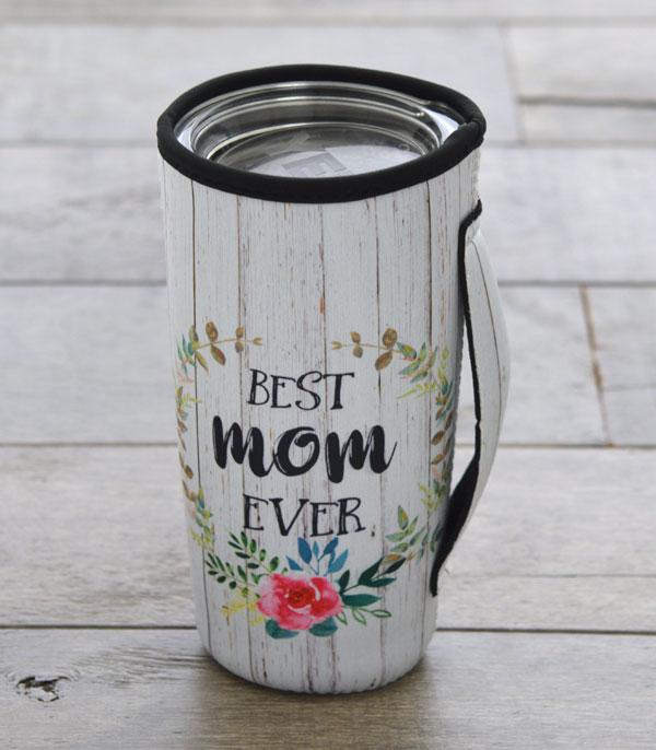 New Arrival :: Wholesale Best Mom Tumbler Drink Sleeve
