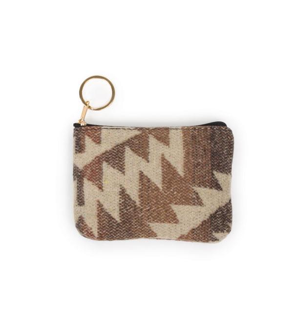 New Arrival :: Wholesale Aztec Print Coin Card Pouch